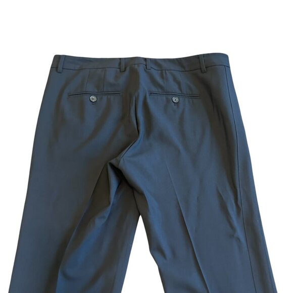 Vince Black Classic Cropped Length Trousers Dress Pants Straight Leg Size 6 - Picture 7 of 10